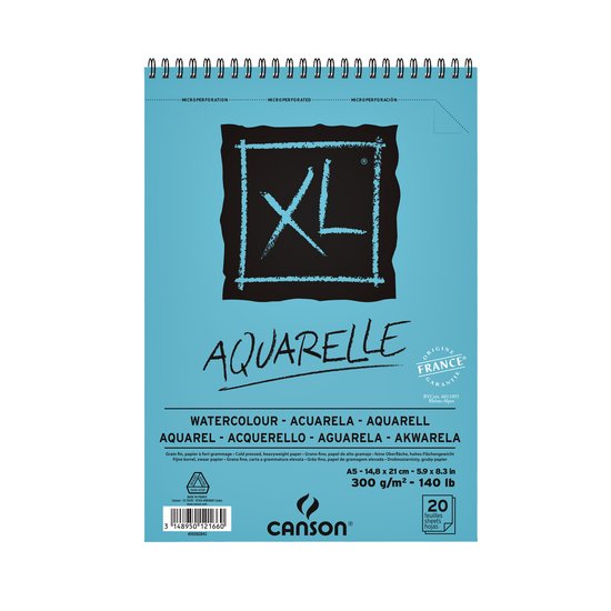 Canson XL Aquarel Papier 20 vel 