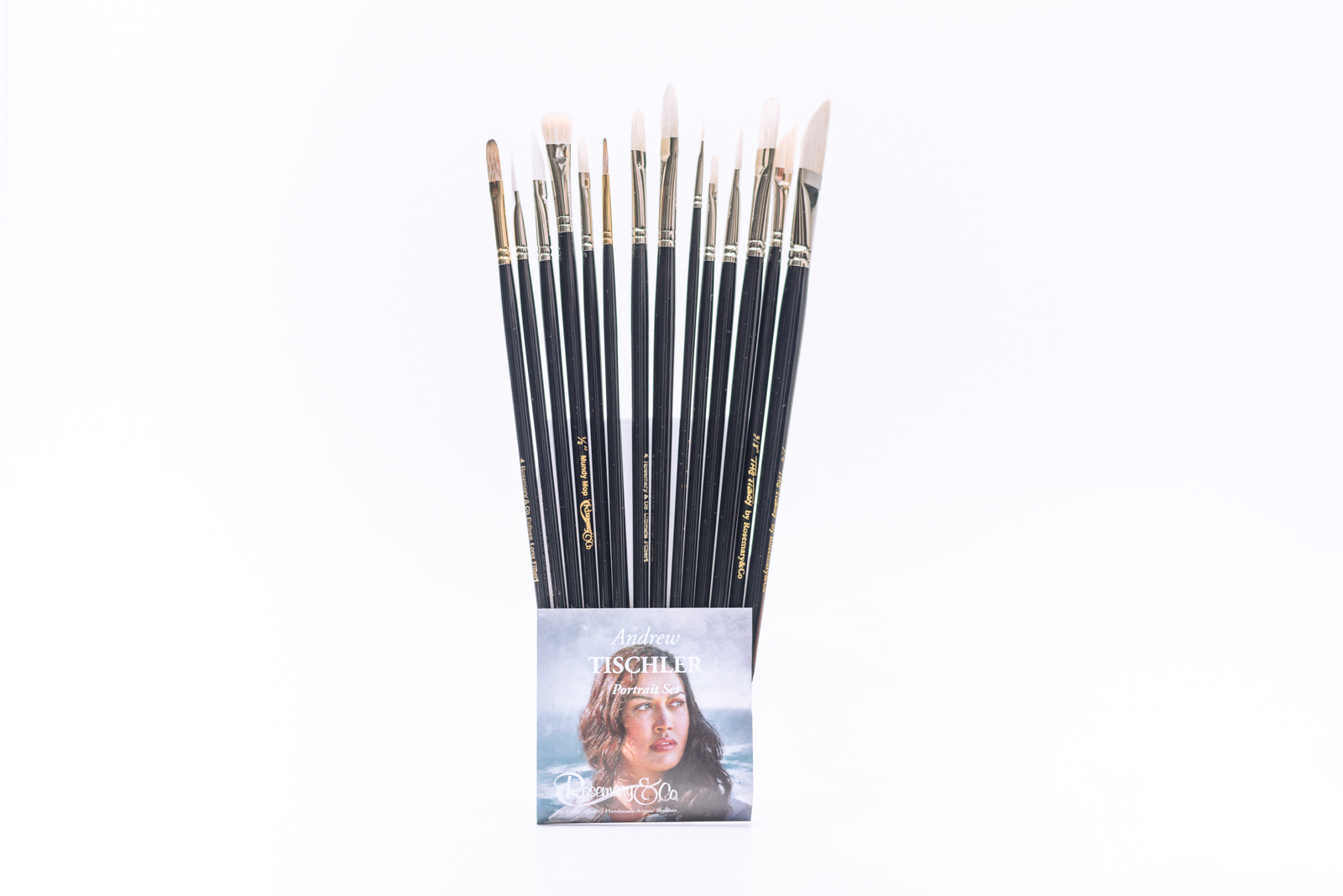 Rosemary Andrew Tischler Portrait Olieverf Set