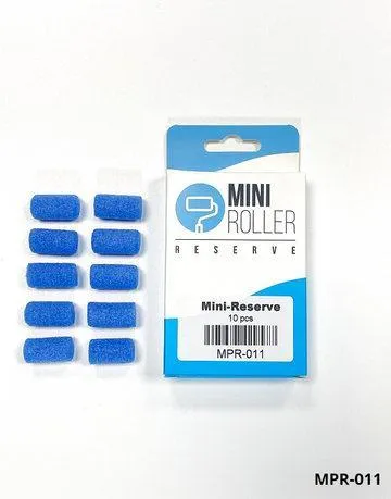 Mini Roller Reserve set 19x12 mm (10 stuks)