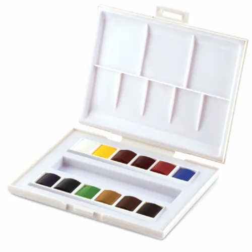 Sennelier Aquarelverf Pocketbox 12 kleuren