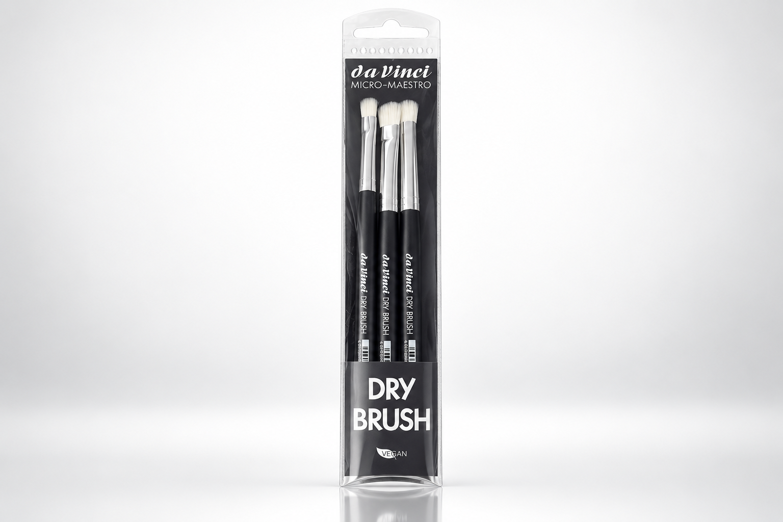 da Vinci Dry Brush Miniatuur Penselen Set Serie 4179