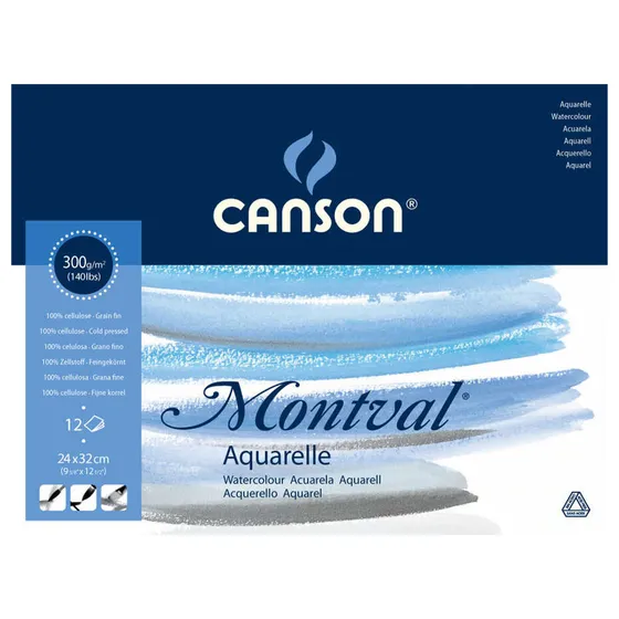 Canson Montval PAD 12S A4 300G 