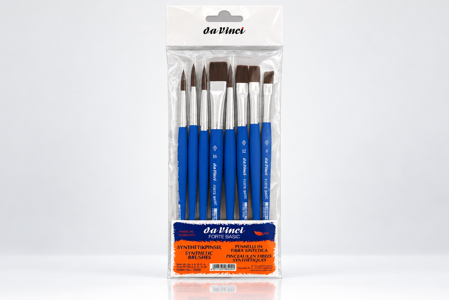 da Vinci Forte Synthetische Penselen Set Serie 3509