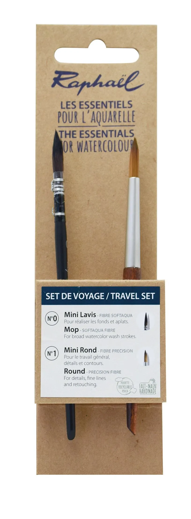 Raphael Aquarel Penselen Travel Set Serie P10580.20