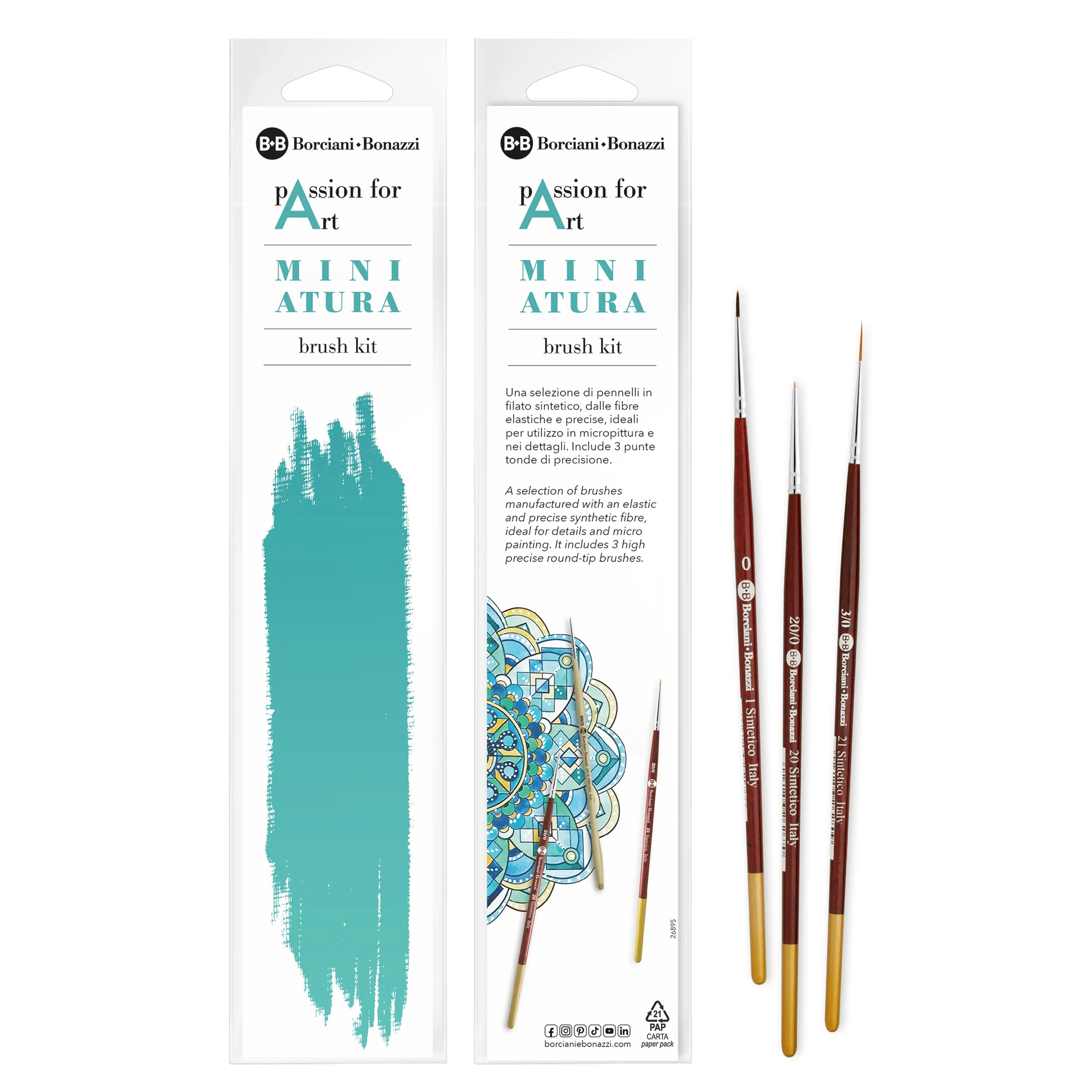 Borciani Bonazzi Art Kit Passion For Art Miniature