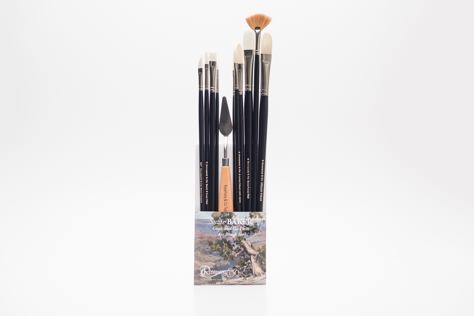 Rosemary Suzie Baker Grab and Go Plein Air Brush Penselen Set