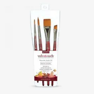 Princeton Velvetouch Penselen Set 