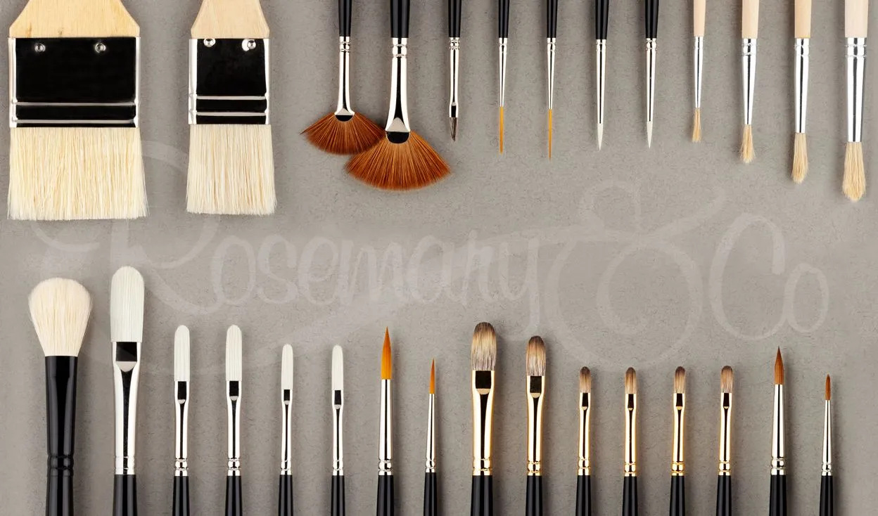 Rosemary Omar Ortiz Brush Selection Penselen Set