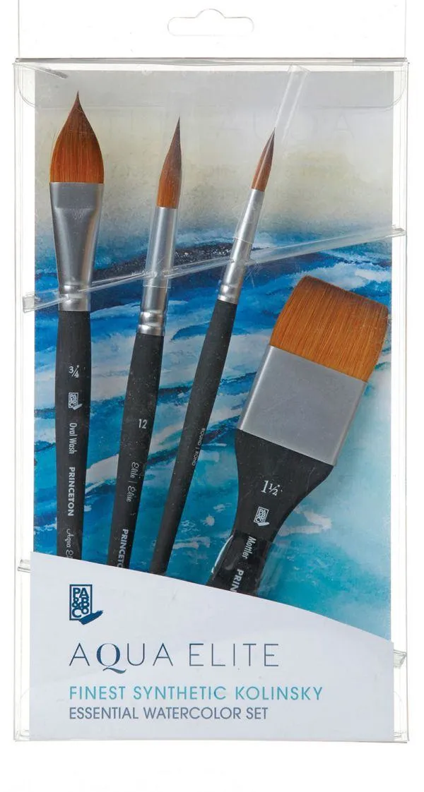 Princeton Aqua Elite Professional Penselen Set