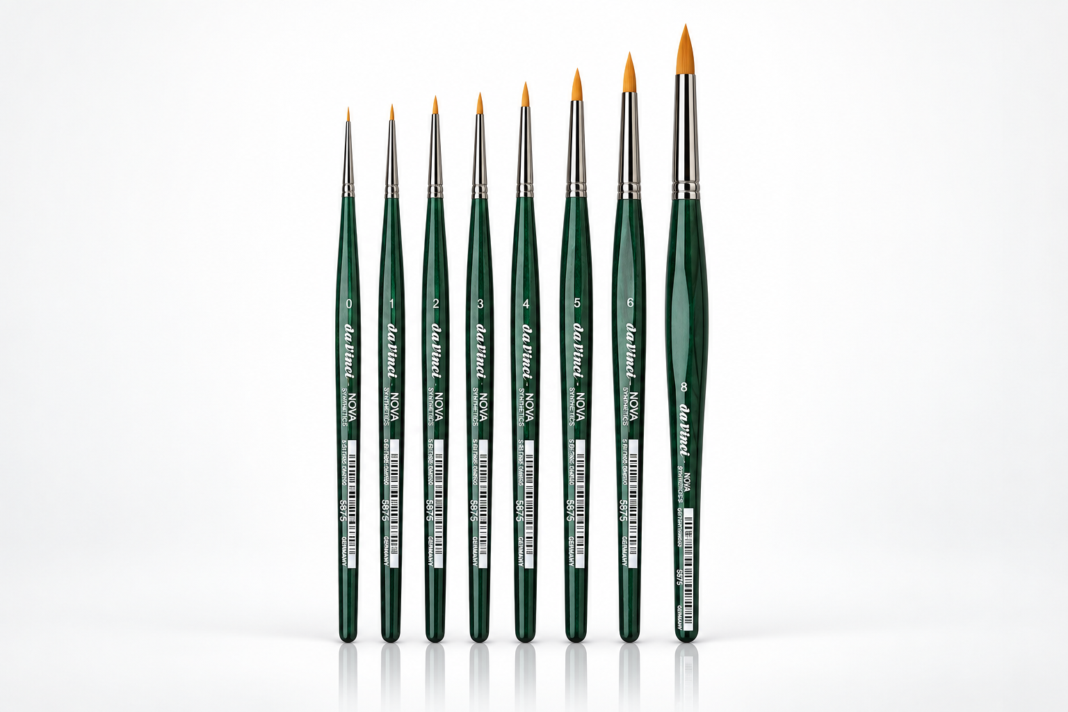 da Vinci NOVA Synthetisch Retoucheer Penseel Extra Kort Serie 5575