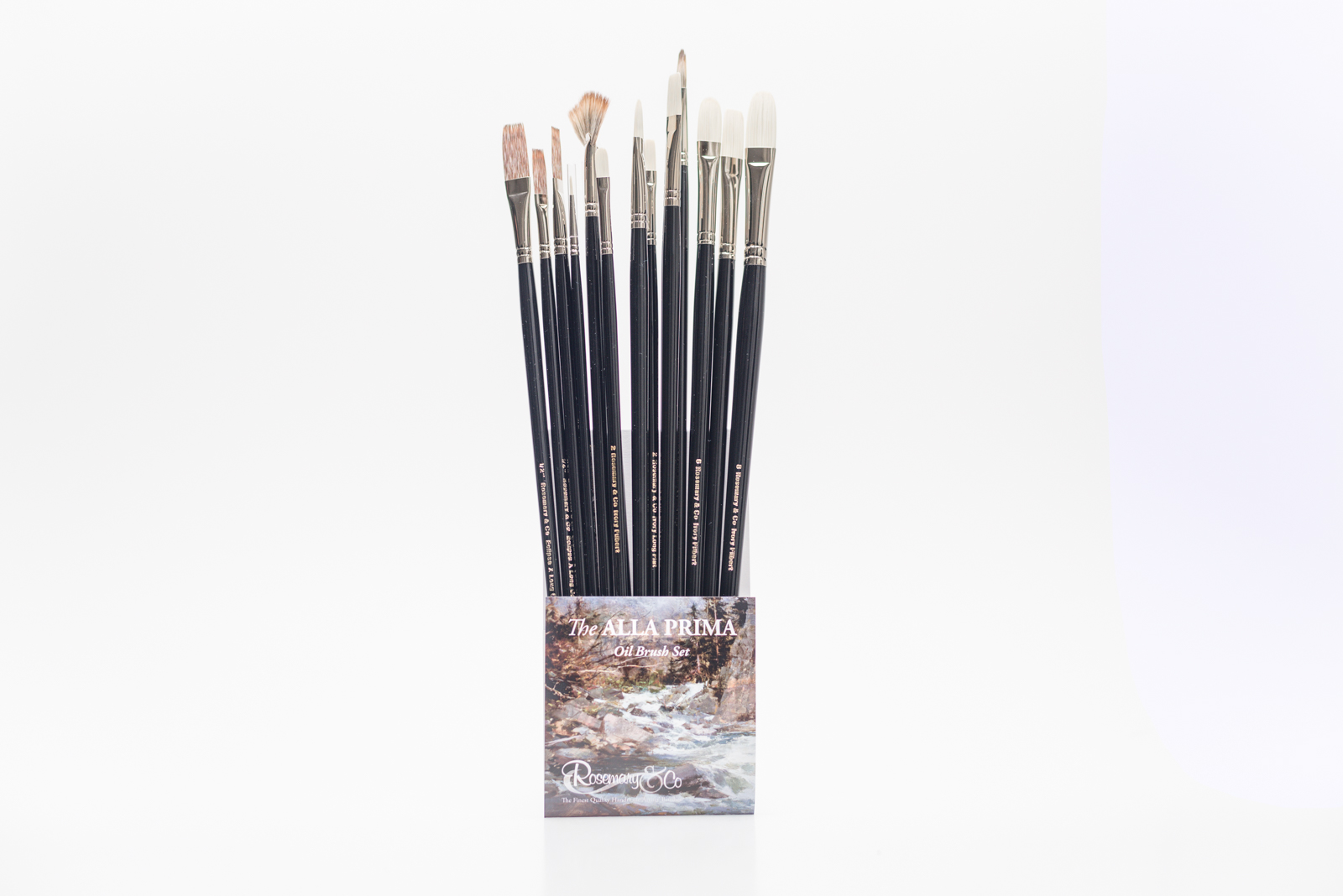  Rosemary Alla Prima Olieverf Penselen Set