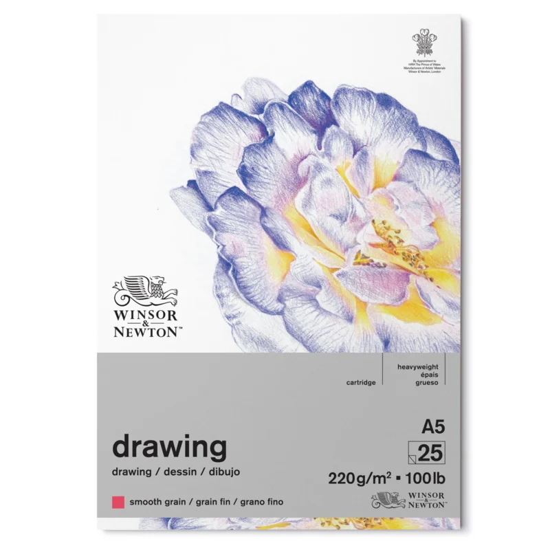 Winsor Newton Drawing Teken Papier A5 Wit