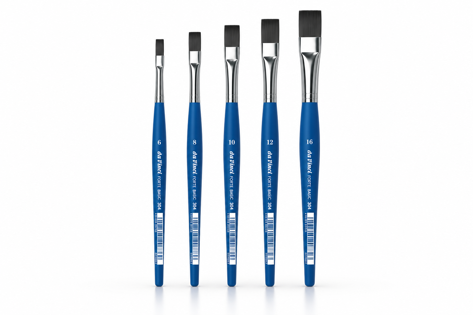 da Vinci FORTE BASIC Plat Synthetisch Penseel Serie 394