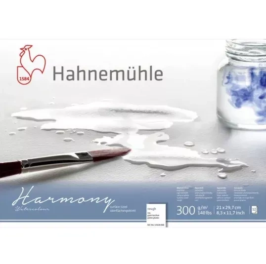 Harmony Hahnemühle Grofkorrelig Aquarelblok 300 g/m²