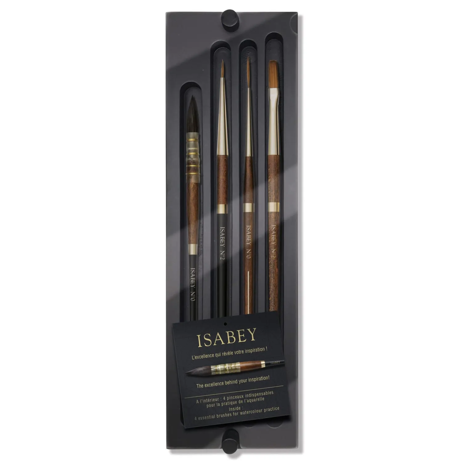 Isabey Aquarel Watercolour Art Brush Gift Box Penselen Set